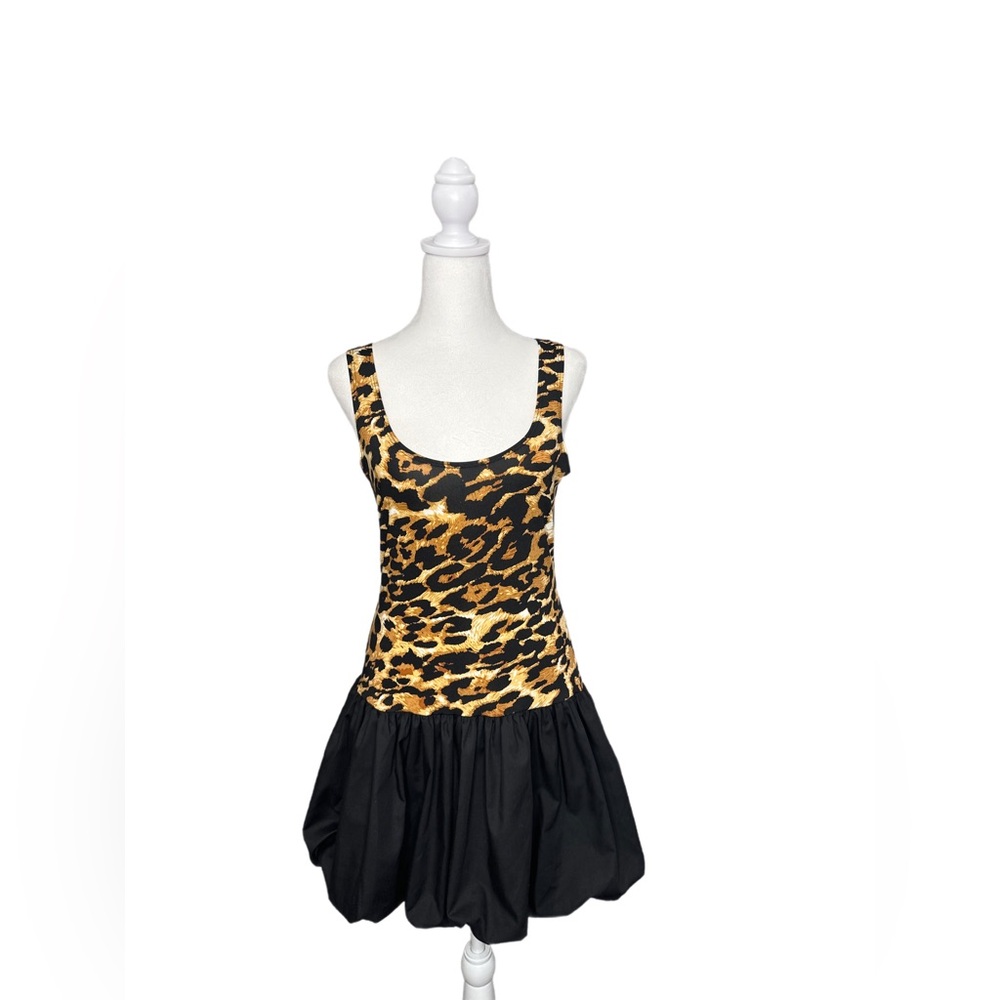 Animal Print Bubble Dress